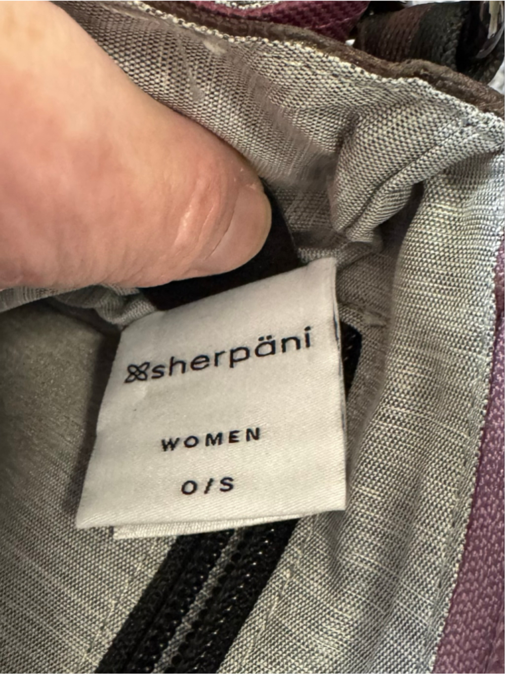 Women's Sherpani Zoom Crossbody Bag in Plum NWOT - Picture 9 of 12